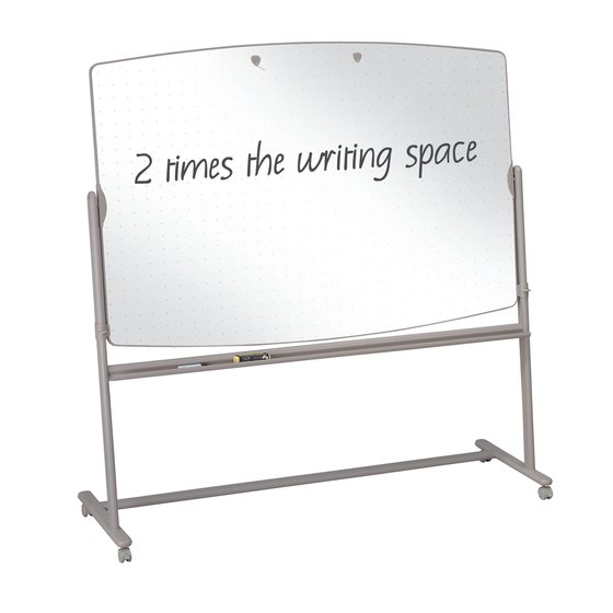 Quartet Easels Whiteboard Easels Quartet® Large Reversible Total Erase® Mobile Easel