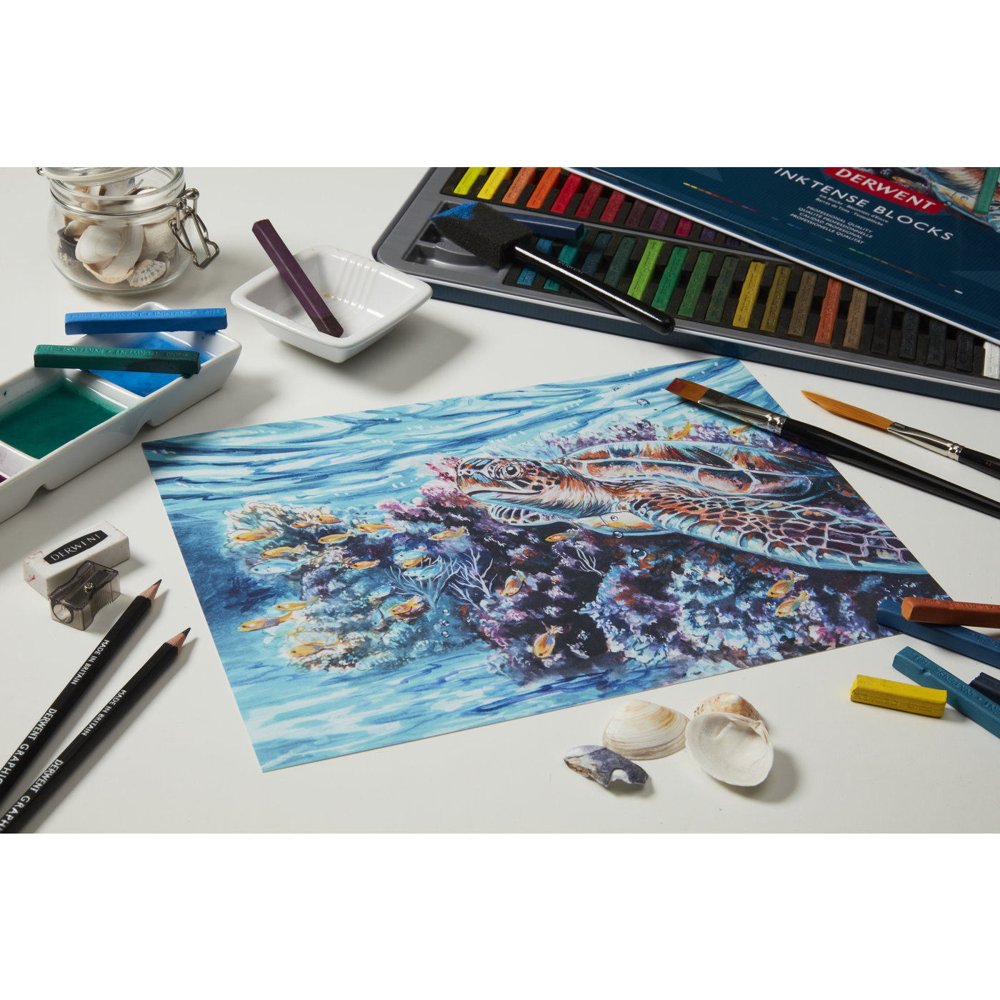 inktense blocks 72