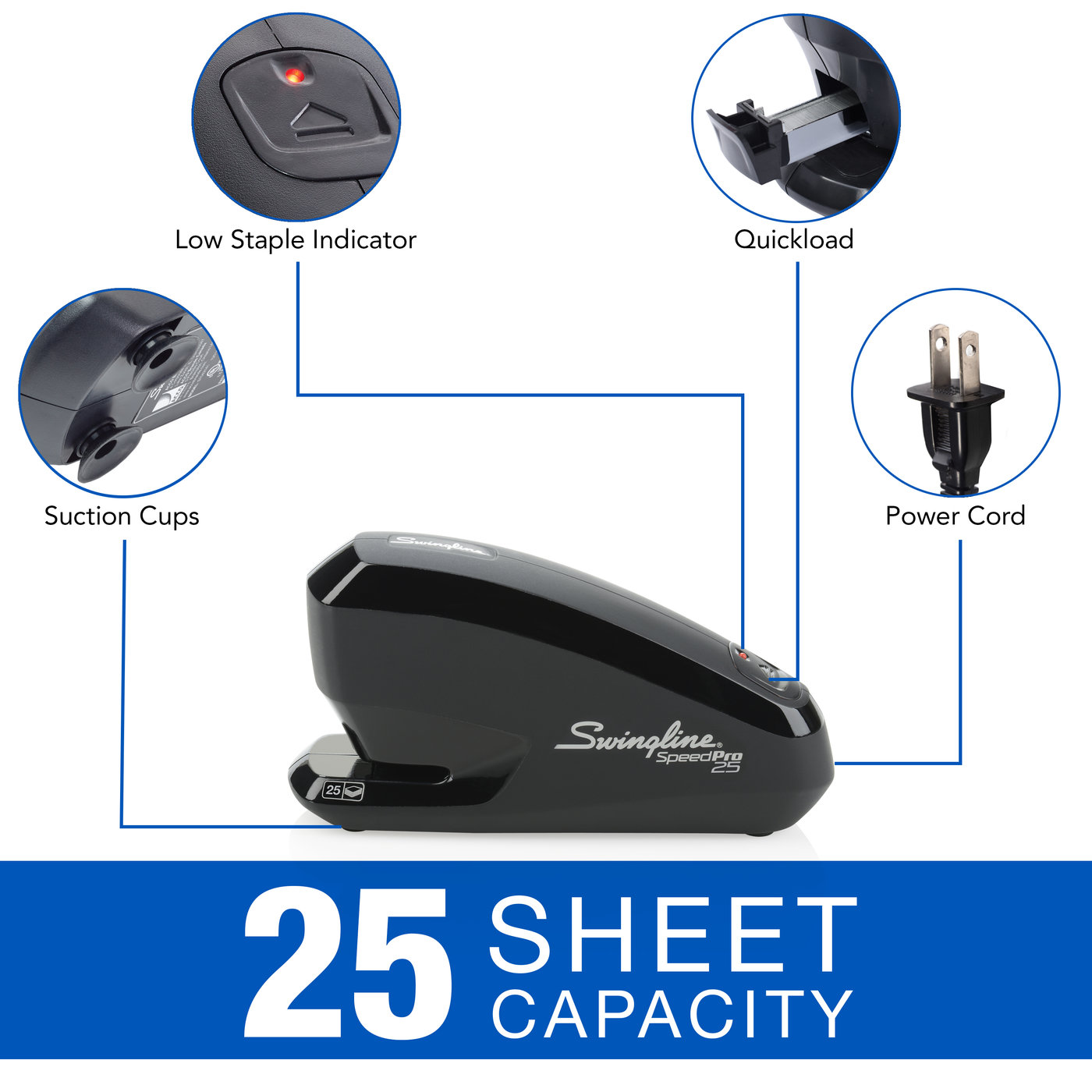 Swingline Staplers Electric Staplers Swingline® Speed Pro™ 25