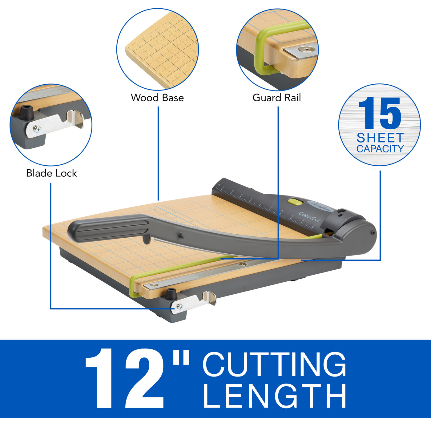 Swingline Trimmers Guillotine Trimmers Swingline® ClassicCut